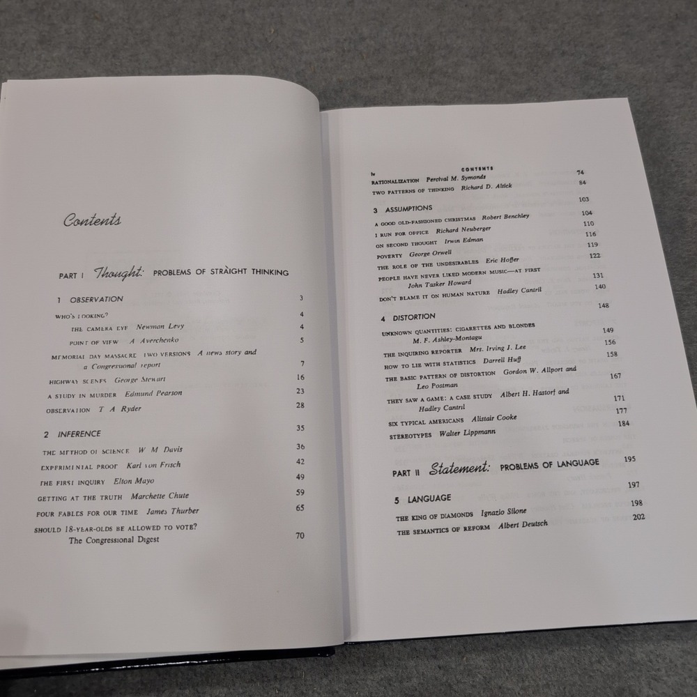 Thought and Statement William G Leary James Steel Smith Scholar Select Hardcover - Picture 4 of 6